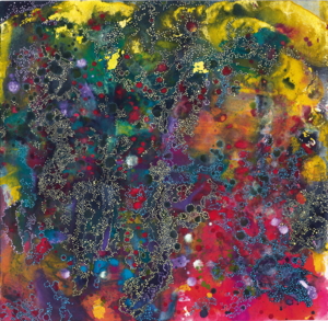 Moana 4/20, Acryl auf Aquarellpapier, 55,5 x 57 cm, 2020