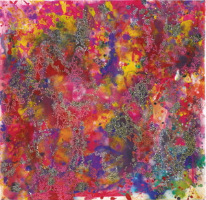 Moana 6/20, Acryl auf Aquarellpapier, 55,5 x 57 cm, 2020